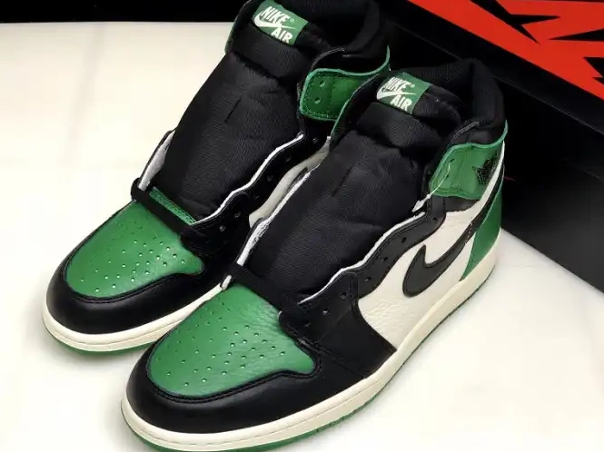 Rep Pine NRG High Air OG Green Sail-Black Jordan 555088-302 1 0517